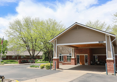 Columbine West Main Covered Entrance